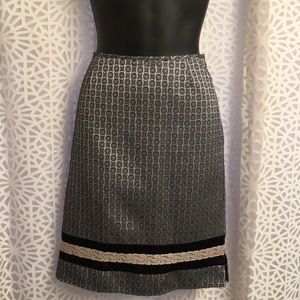 Free People metallic skirt